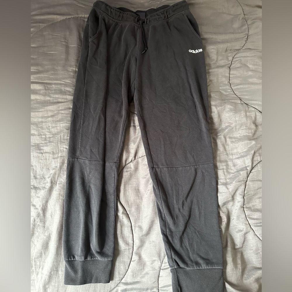 Adidas, black, joggers/sweatpants. Women’s size large